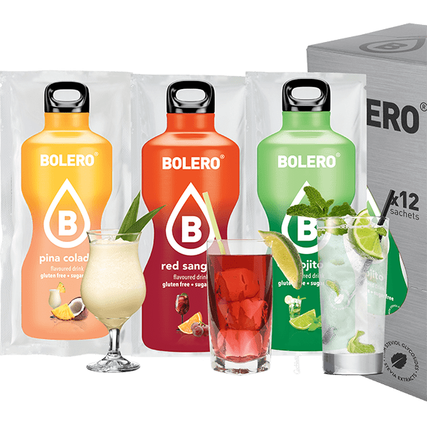 Bolero Cocktail drink Mix Sachet Box